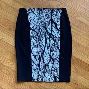 Rachel Roy Landscape Panel Pencil Skirt 8